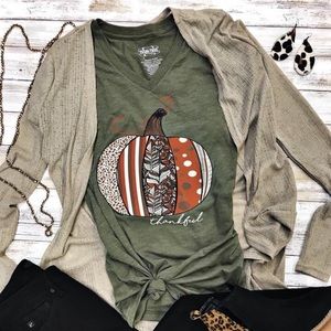 Pumpkin Thankful Tee
